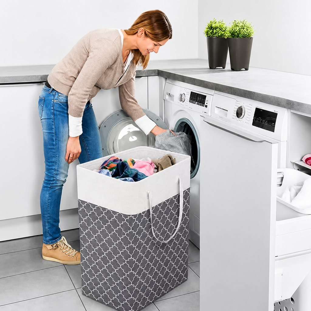 Lauva 75L Waterproof Laundry Basket