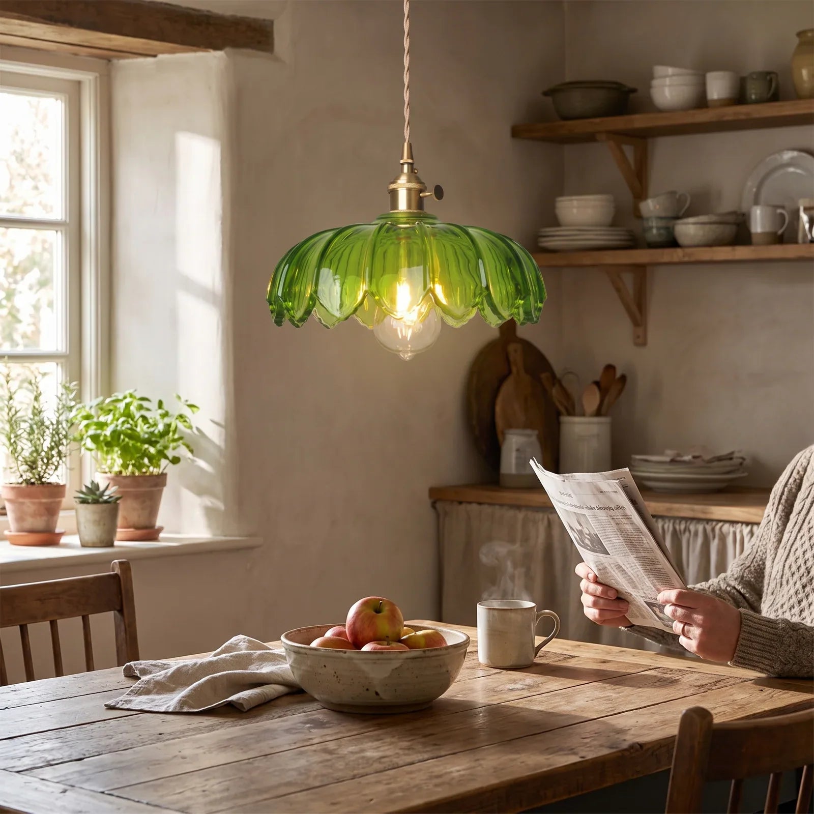 Vintage Flower Pendant Lamp