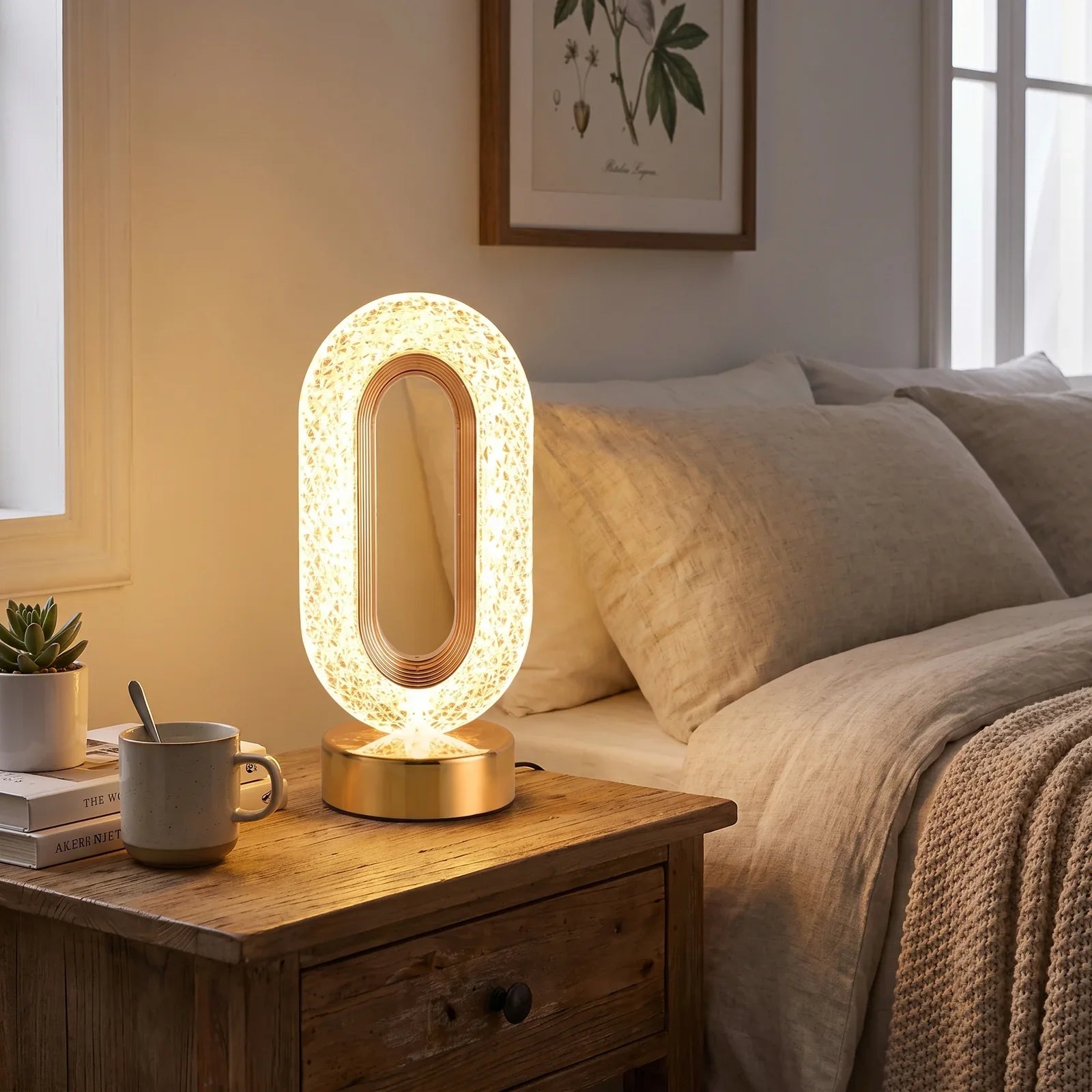 Stellora 3D Crystal Night Light