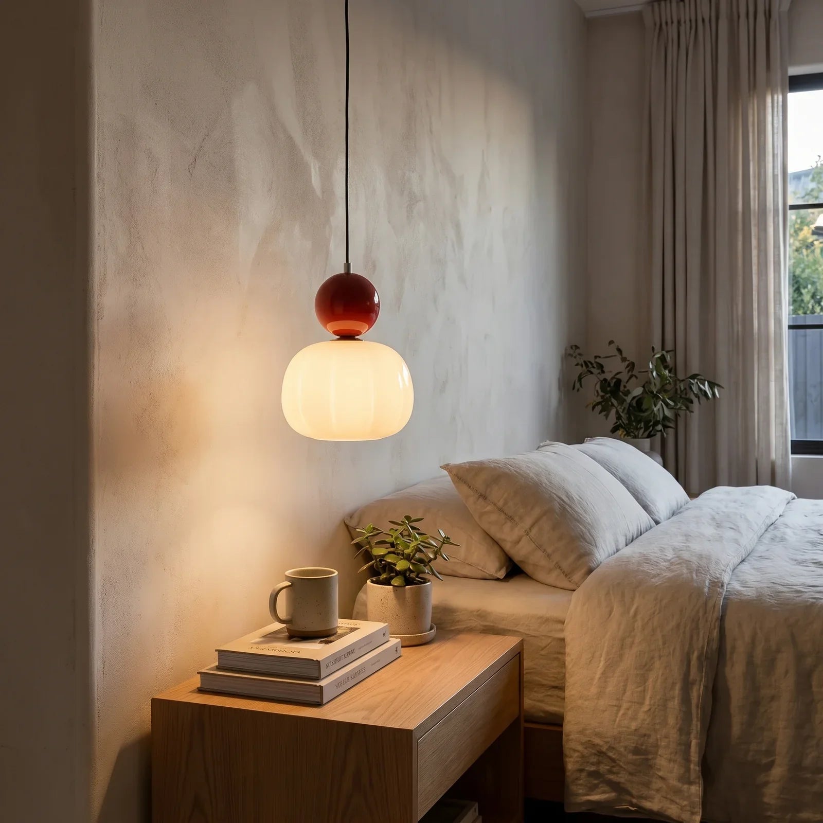 Nordic Pumpkin Pendant Light