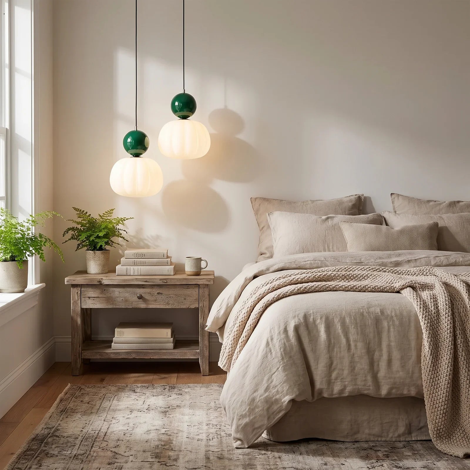 Nordic Pumpkin Pendant Light