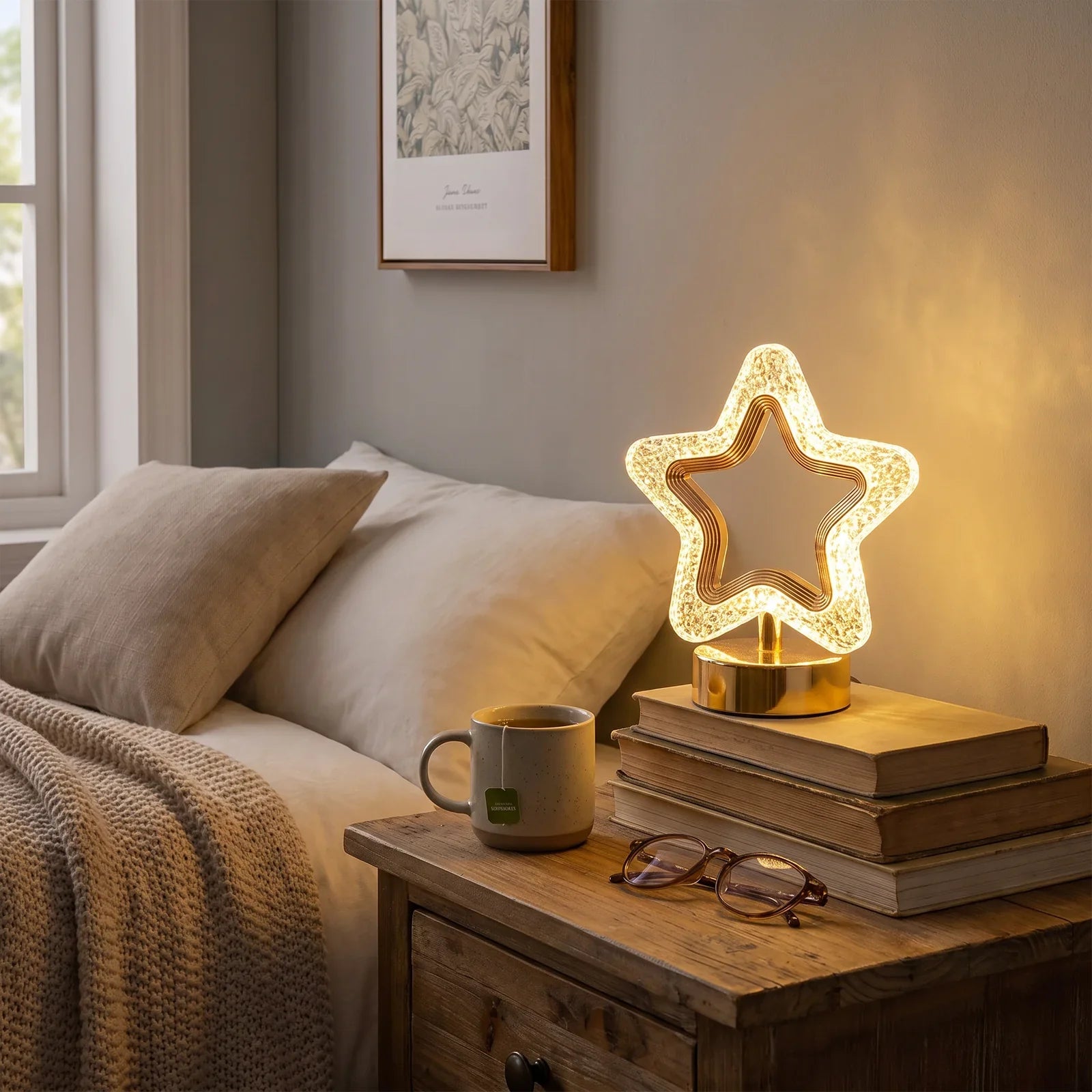 Stellora 3D Crystal Night Light