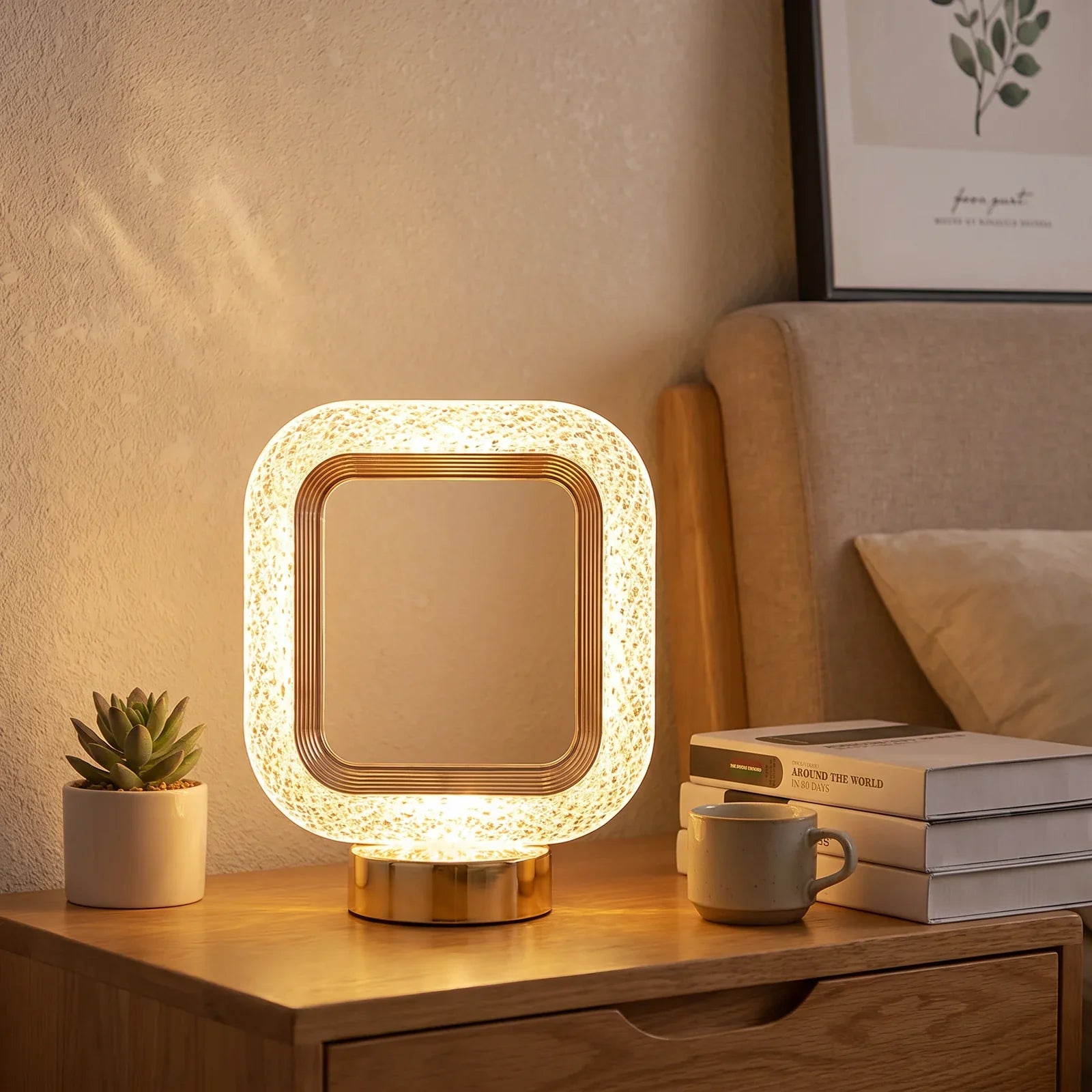 Stellora 3D Crystal Night Light