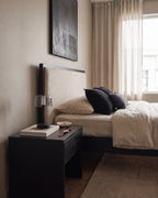 Noir Cordless Dome Nightstand Lamp — black day